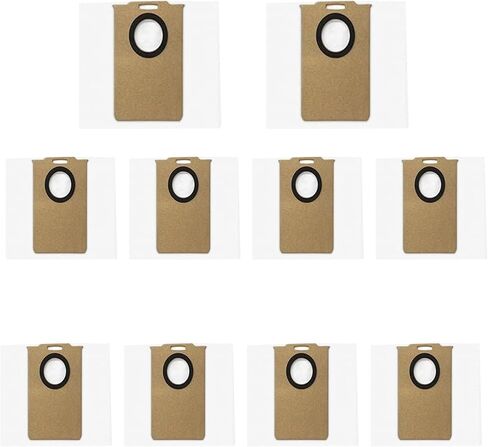 10 Pack Replacement Disposable HEPA Dust Bags Compatible with uninell UR3 Robot Vacuum Cleaner Parts Accessories in Kuwait