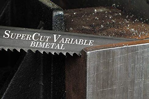 SUPERCUT 150-inch x 1/2-inch x .025 x 10-14 VARI TPI Premium BIMETAL BANDSAW Blade for Cutting Stainless Steel, mild Steel, or Non Ferrous Metals in Kuwait