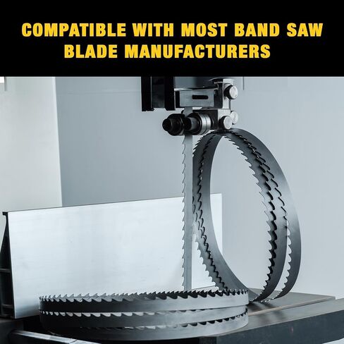 Dark Stone 150" x 1" Carbide-Tipped Resaw Bandsaw Blade, 2 TPI Hook Tooth – Long-Life Carbide Teeth for Hardwood Resawing, Heavy-Duty Professional Use | Model DS23453 in Kuwait