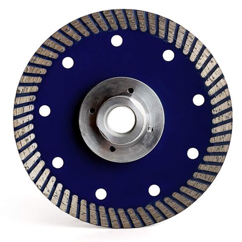 4.5" Diamond Saw Blade Granite Blade with 5/8"-11 Flange for Cutting Porcelain Tile Granite Marble (4.5"-Flange) in Kuwait