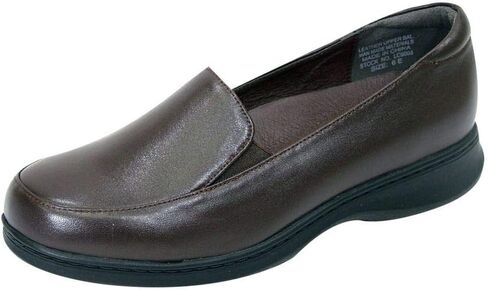 Peerage Olivia Women Wide Width Leather Comfort Loafers in Kuwait