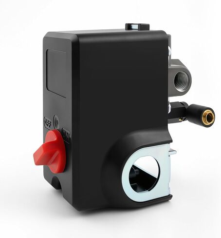 Pressure Switch Air Compressor For 125-155 PSI Range 120/240V 26A Rating and 1/4" NPT 4-port Manifold 12AC2FAER 034-0184 in Kuwait