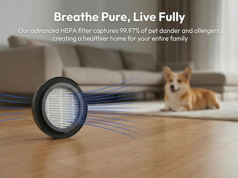 X100 HEPA Filter Compatible with JELLYPIG Cordless Vacuum Cleaner | KUETERYUN -4-piece set Replacement Washable and Reusable Vacuum Filter in Kuwait