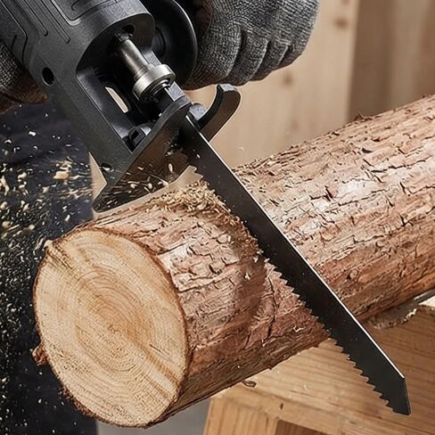 Reciprocating Saw Adapter, Upgrade Electric Drill Reciprocating Saw Adapter with Cordless Adapter Set and Black Handle For Durability in Kuwait