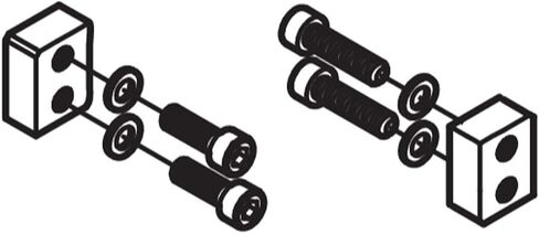 MAX PJ70592 Replacement Blades for PJRC160 Rebar Cutter, 2 Blades + Screws in Kuwait