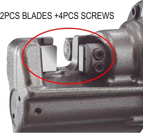 MAX PJ70592 Replacement Blades for PJRC160 Rebar Cutter, 2 Blades + Screws in Kuwait