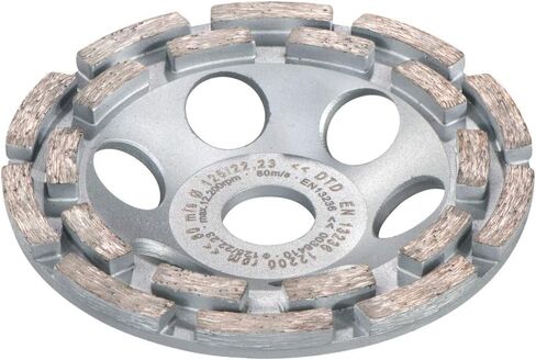 Metabo - model/Application: Concrete 5" Dbl. Row Diamond Cup Wheel (628209000), Diamond Wheels Cup Wheel (Concrete) in Kuwait
