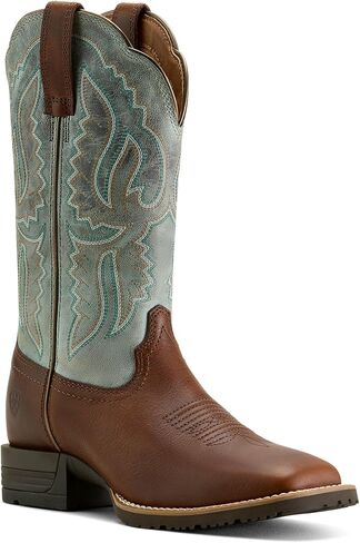 ARIAT Women's Hybrid Ranchwork Performance Western Boot Broad Square Toe - 10064003 9 1/2 M US in Kuwait
