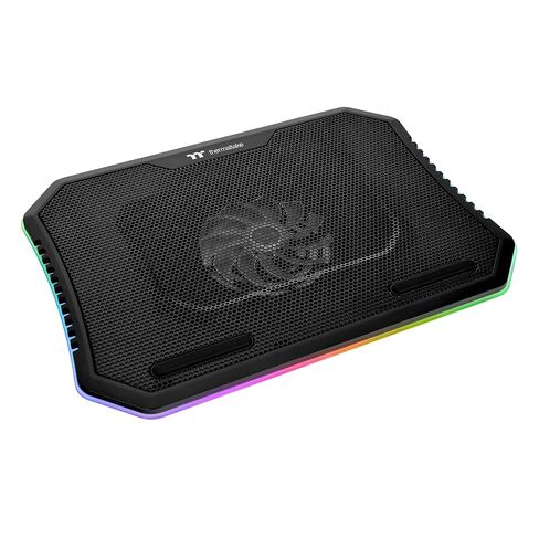 Thermaltake Massive Steel Mesh Panel with 1 x 120mm Fan, 256 Color RGB Spectrum, 10"-15" Notebook Cooler CL-N020-PL12SW-A in Kuwait