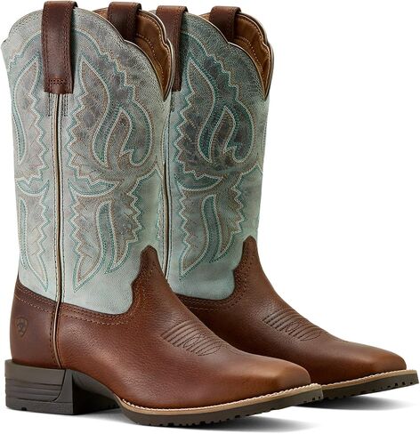 ARIAT Women's Hybrid Ranchwork Performance Western Boot Broad Square Toe - 10064003 9 1/2 M US in Kuwait
