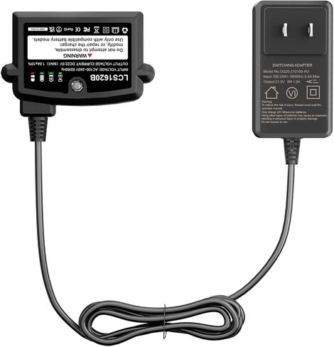 LCS1620B Replacement for Black and Decker 20V Battery Charger BDDC201B, BDCAC202B, Compatible with Black + Decker 20 Volt Lithium Batteries LB2X4020 LB2X4020-OPE LBD1520S LDB2020S LBXR20 LBXR2020APB in Kuwait