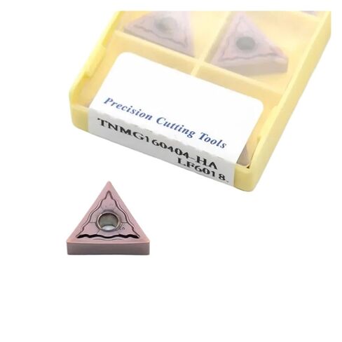 Indexable Lathe Carbide Insert 10PCS TNMG160404 TNMG160408 LF6018 Hard Alloy Lathe Cutting Tool Turning for Stainless Steel(TNMG160408-MA LF6018) in Kuwait