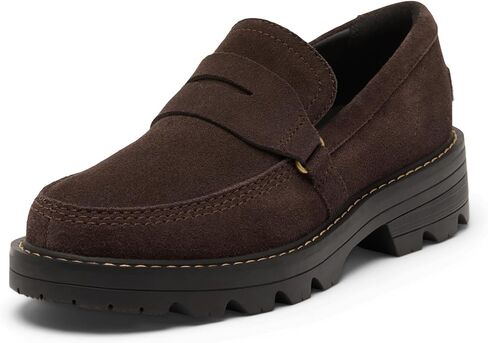 Sorel Women's Revel Ave Loafer, Ceramic/Blackened Brown, 6 Regular in Kuwait