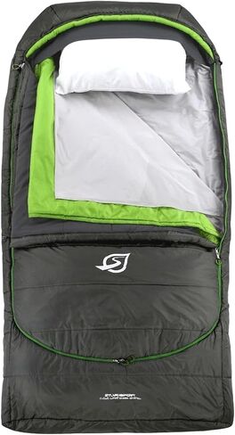 SylvanSport Cloud Layer Sleeping Bag for Adults - Adjustable Layers for 3-4 Season use - Integrated Cotton Sheet in Saudi Arabia