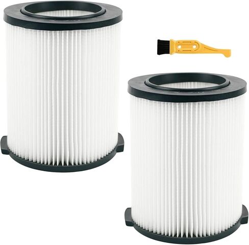 2 Pack VF4000 Filter for Ridgid Vac Wet Dry 5-20 Gal, Fit for Husky Vacuums 6-9 Gal WD5500 WD0671 RV2400A RV2600B WD06700 WD09450, Washable and Reusable VF4000 Filter in Kuwait