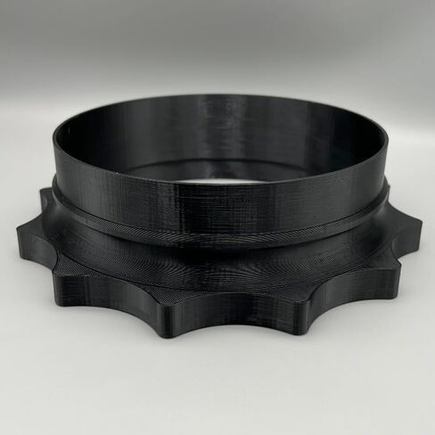6" Port MagDuct Port Magnetic Dust Collector Quick Disconnect Fitting - MagDuct Systems in Kuwait
