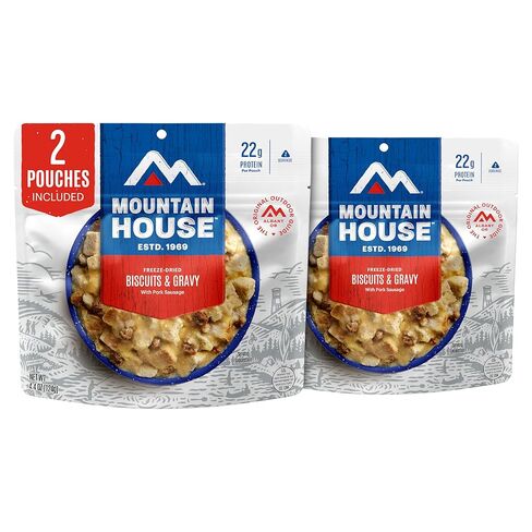 Mountain House Granola with Milk & Blueberries | Freeze Dried Backpacking & Camping Food | 6-Pack (0055450) in Saudi Arabia