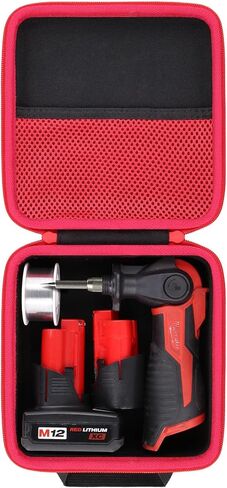 khanka for Milwaukee M12 Soldering Iron Stroage Case, Compatible with Milwaukee Soldering Iron and Milwaukee M12 2488-20 Battery,Case Only in Kuwait