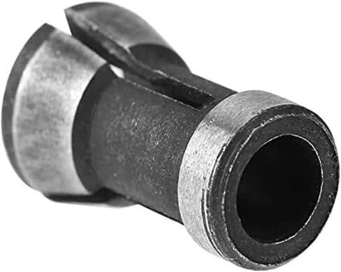3 Pieces Collets Adapter 6 mm / 6.35 mm / 8 mm, Straight Grinder Replacement Collet, Collet Chuck Set for Router Milling Machine Parts Trimmer Tool in Kuwait