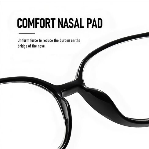 3 Pack Nearsighted Glasses For Distance, Blue Light Blocking Vision Myopia Glasses Near Sighted Driving Eyeglasses in Saudi Arabia