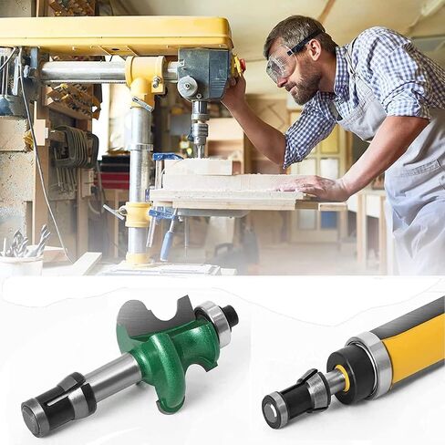 3 Pieces Collets Adapter 6 mm / 6.35 mm / 8 mm, Straight Grinder Replacement Collet, Collet Chuck Set for Router Milling Machine Parts Trimmer Tool in Kuwait