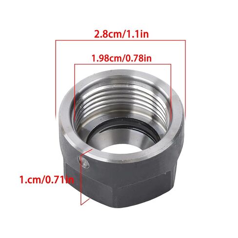 findmall 5Pcs ER16 Collet Nut Balanced to G2.5 at 25000 RPM, High Accuary Clamping Nut for CNC Milling Lathe Engraving Machine in Kuwait