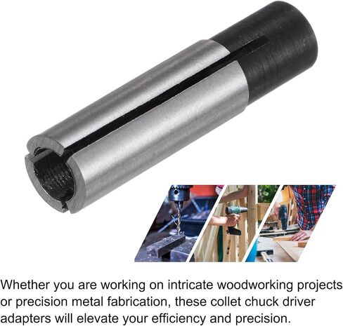 HARFINGTON 2pcs Collet Chuck Driver Adapter 6mm to 4mm CNC Engraving Bit Router Converter for CNC Machine Tool in Kuwait
