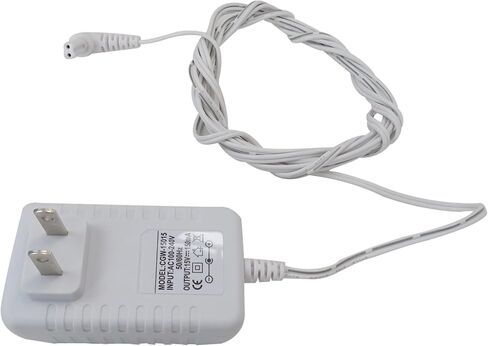 Homesweet 90627870 90629039 15V 150MA Charger for Black and Decker HLVA325JP07, HLWVA325JF21, HLWVA325J21 Dust-buster Handheld Vacuum Cleaner Power Cord in Kuwait