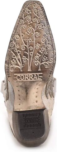 Corral Women White Wedding Wings Boots (WHITE, US Footwear Size System, Adult, Women, Numeric, Medium, 6) in Kuwait