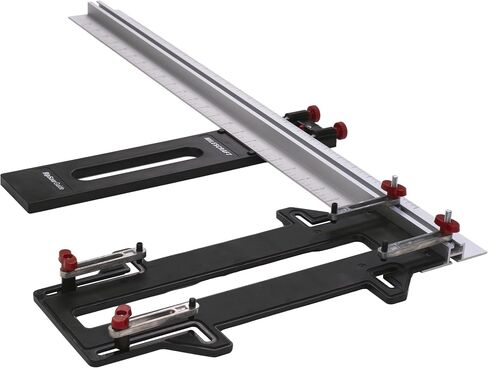 Milescraft 1404 Rip Saw Guide – Circular Saw Edge Guide. Straight Cutting Jig. Rip & Cross Cut Large Sheets. Sidewinder and Worm Drive Saws. 24inch Edge Range. All-Metal Base Prevents Flex in Kuwait