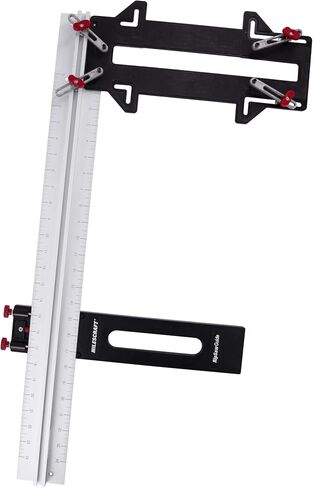 Milescraft 1404 Rip Saw Guide – Circular Saw Edge Guide. Straight Cutting Jig. Rip & Cross Cut Large Sheets. Sidewinder and Worm Drive Saws. 24inch Edge Range. All-Metal Base Prevents Flex in Kuwait