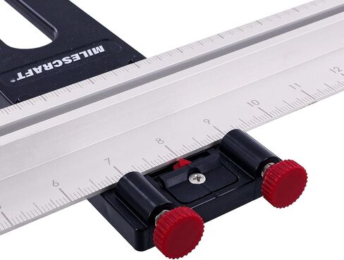 Milescraft 1404 Rip Saw Guide – Circular Saw Edge Guide. Straight Cutting Jig. Rip & Cross Cut Large Sheets. Sidewinder and Worm Drive Saws. 24inch Edge Range. All-Metal Base Prevents Flex in Kuwait