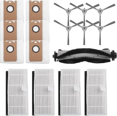 For IHome For Nova S1 Pro IHRVS1PRO3BLK Replacement Parts Main Brush, Filter, Side Brushes & Dust Bags Kit in Kuwait