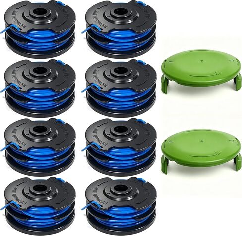 0.065" Dual Line Replacement String Trimmer Line Spool For Portland 62567 62338 63387 13" string trimmer, 29082 29242 Replacement Spool & Cap for Greenworks 21212 21272 13" 15" Corded String Trimmer in Kuwait