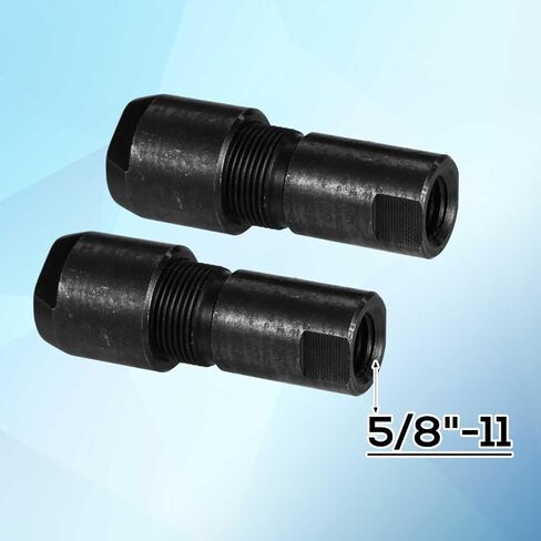 4pcs Angle Grinder to Straight Chuck Adapter Set, 3mm/0.12in 6mm/0.24in Angle Grinder Conversion Kit with 5/8-11 Arbor for Grinding Polishing Carving Tools Drill Press Cutting Attachments Accessories in Kuwait