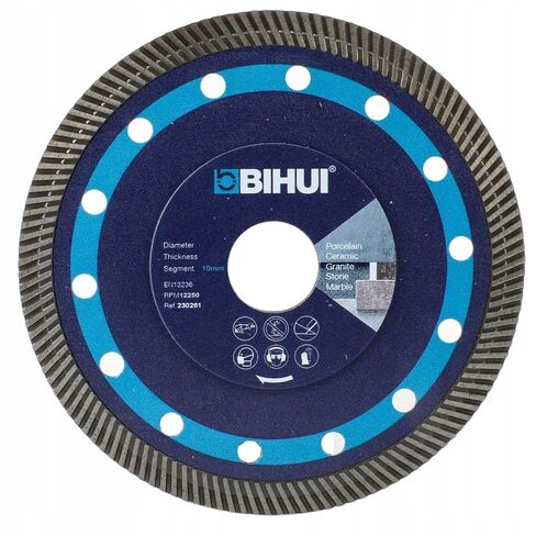 Super Narrow Teeth Diamond Cutting Blade, 4 1/2-Inch - BIHUI in Kuwait