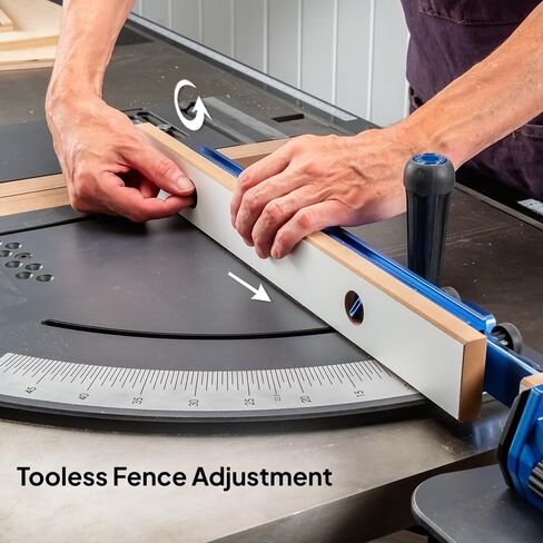 Rockler Table Saw Crosscut Sled with Telescoping Fence & Flip Stop | Crosscut Sled – Accurate Crosscuts – Table Saw Sled – Telescoping Fence – Flip Stop Included in Kuwait
