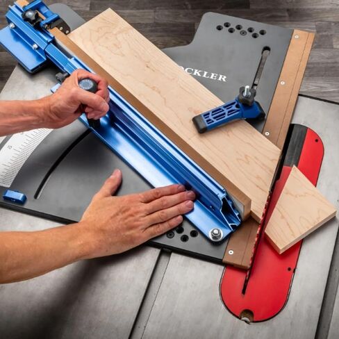 Rockler Table Saw Crosscut Sled with Telescoping Fence & Flip Stop | Crosscut Sled – Accurate Crosscuts – Table Saw Sled – Telescoping Fence – Flip Stop Included in Kuwait