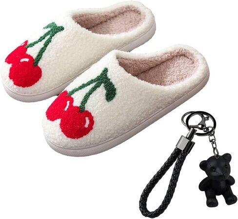 Smile Face Slippers Retro Smile Slippers Comfy Smile Face Slippers for Women Cozy Happy Face Slippers with Smile Face Preppy Slippers Casual Slippers Unisex in Kuwait