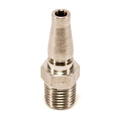 Foster SHD Series - Stainless Steel Plug, 1/4" Body, 1/4" NPT - Schrader, Heavy Duty Interchange in Kuwait