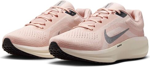 Nike Air Winflo 11 PRM Women's Road Running Shoes (Pink Oxford/Light Soft Pink/Pale Ivory/Anthracite, FZ3068-600) in Kuwait