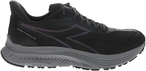 Diadora Mens Mythos Blushield 9 Vortice Hip Running Sneakers Shoes - Black in Saudi Arabia