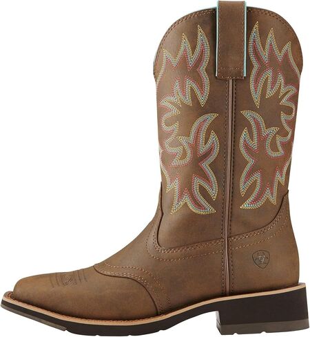 Ariat 100186769C Women's Delilah Western Boot Toasted Brown 9C in Kuwait