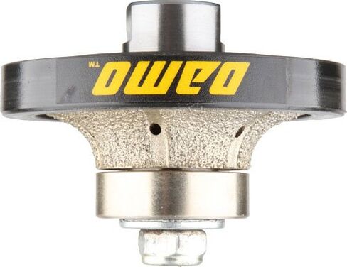 DAMO 1/2 inch Demi Bullnose & Half Bullnose Diamond Hand Profile Wheel, Hand Profiler, Coarse Grit Router Bit, 5/8-11 Thread, for Granite, Concrete, Marble, and Countertop Edge in Kuwait