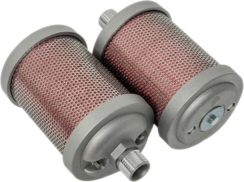 XY05 Air Compressor Muffle，Dryer Silencer 1/2" NPT，for Drying Machine Diaphragm Pump Exhaust Noise Reduction，XY-05 M05，Single Chamber 145 PSI，Muffler Replacement Part X05 in Kuwait