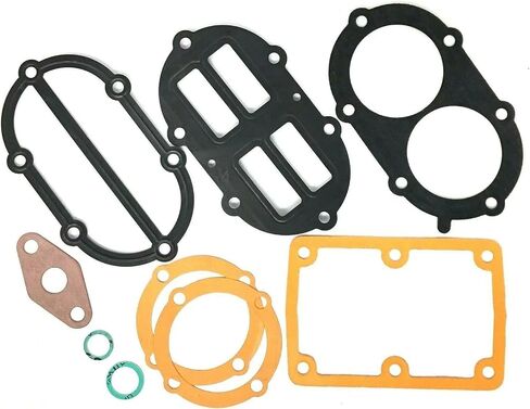 K17 Air Compressor Gasket Set - for ROLAIR 5715K17 Portable Air Compressor PMP12K17 Pump Replaces 30501090CH 30501100CH 30501110CH 30501120CH 30500150CH 30501490CH 36500140CH - Replacement Gasket kit in Kuwait
