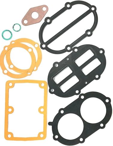 K17 Air Compressor Gasket Set - for ROLAIR 5715K17 Portable Air Compressor PMP12K17 Pump Replaces 30501090CH 30501100CH 30501110CH 30501120CH 30500150CH 30501490CH 36500140CH - Replacement Gasket kit in Kuwait