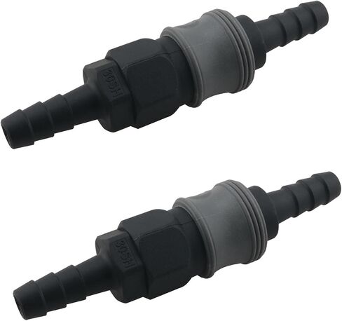 2PCS 3/8 Inch Air Hose Fitting Quick Connect Coupler Industrial C Type Suitable for Pneumatic Tool Truck Maintenance Factory Automation Systems in Kuwait
