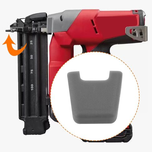 5PCS Nailer Rubber Tips 42-38-0142 Compatible with Milwaukee 2740-20 M18 Fuel 18ga Brad Nailer in Kuwait