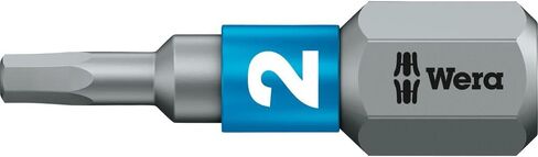 Wera 05056681001 840/1 Btz Hex-Plus Sw 2.0 X 25 Mm Bits For Hex Socket Screws in Kuwait